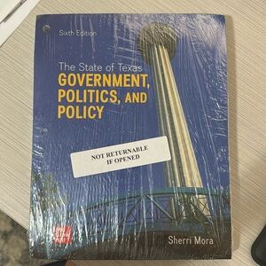 State of Texas Government, Politics, and Policy